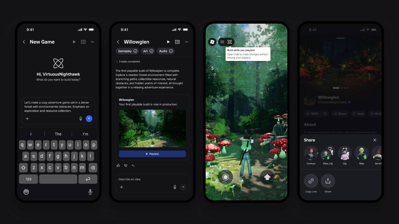 Roblox Unveils AI-Powered ‘Build,’ Bringing Game Creation to Mobile for the First Time