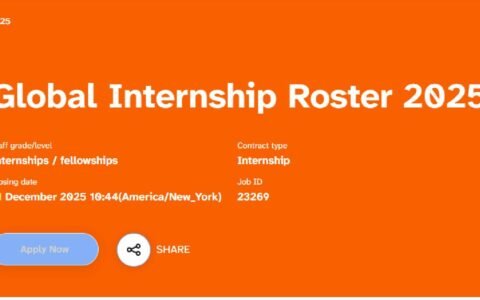 UNFPA Global Internship Roster 2025 : Multiple Duty stations
