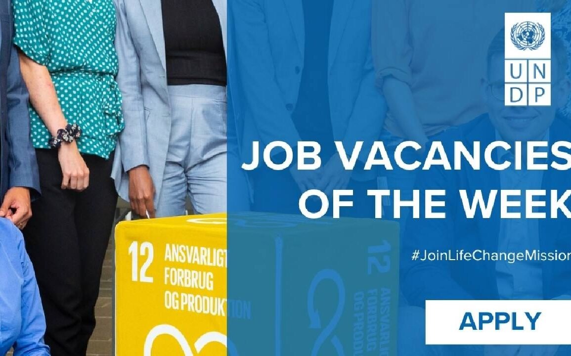 10 Positions are now open at UNDP in the field of Governance